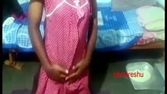 Agriculturist Couple In Telugu Village Indulges In Double Penetration And Eating Pussy