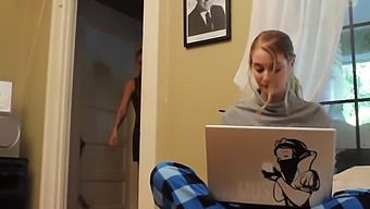 Amateur Teen Girls Indulge In Lesbian Pleasure At Home