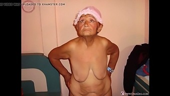 Omageil'S Personal Photo Series Of A Curvy Granny Indulging In Self-Pleasure