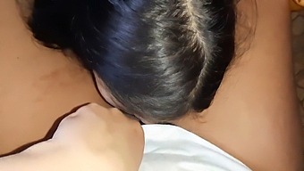 Lesbian Illusion Girls Indulge In Sensual Dinner And Sexual Pleasure