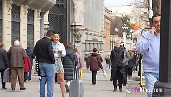 Spanish Beauty Nuria Millan Craves Street Pickups And Intense Public Sex Sessions