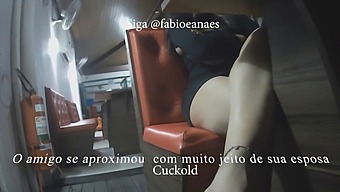 Naughty Wife Dates On The Street And Gets Surprised With A Big Dick Friend. Cuckold Husband Films Everything