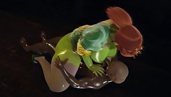Ogre Et Princesse: L'Expérience De Creampie De Fiona En 3d